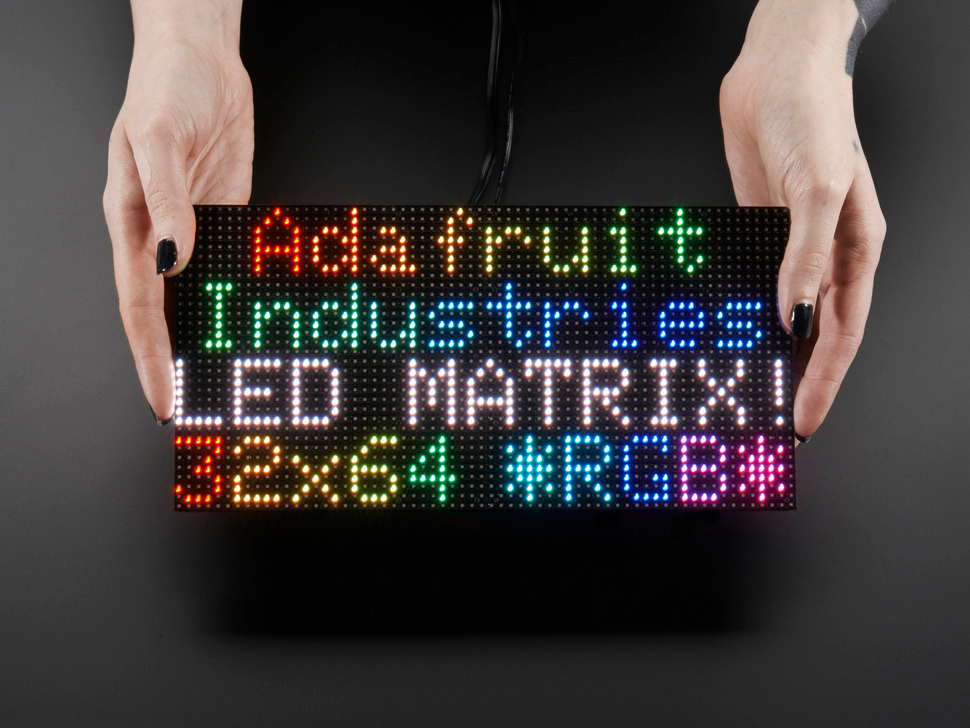 Image of 64x32 LED matrix