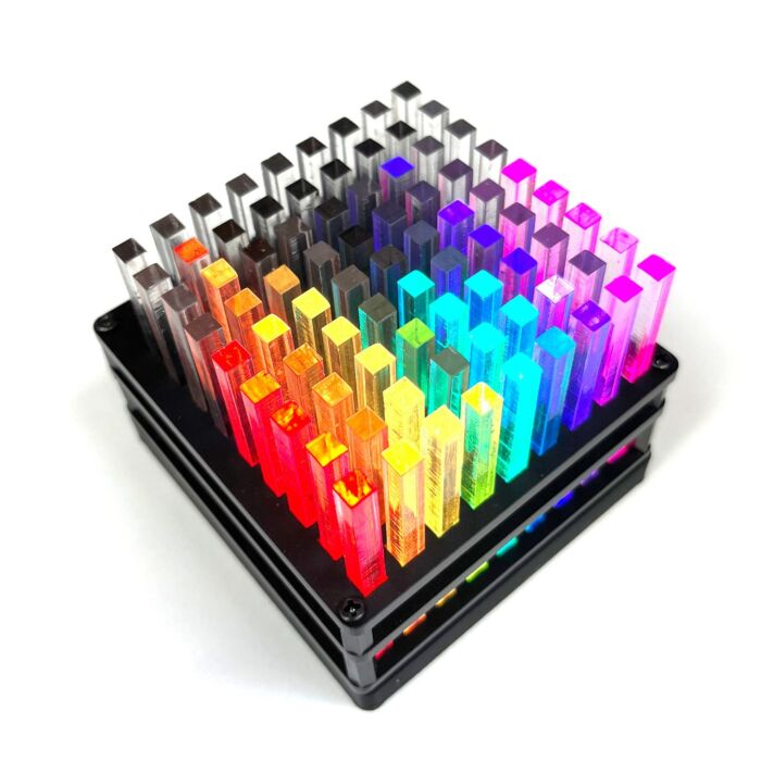 8x8 sound reactive desk piece