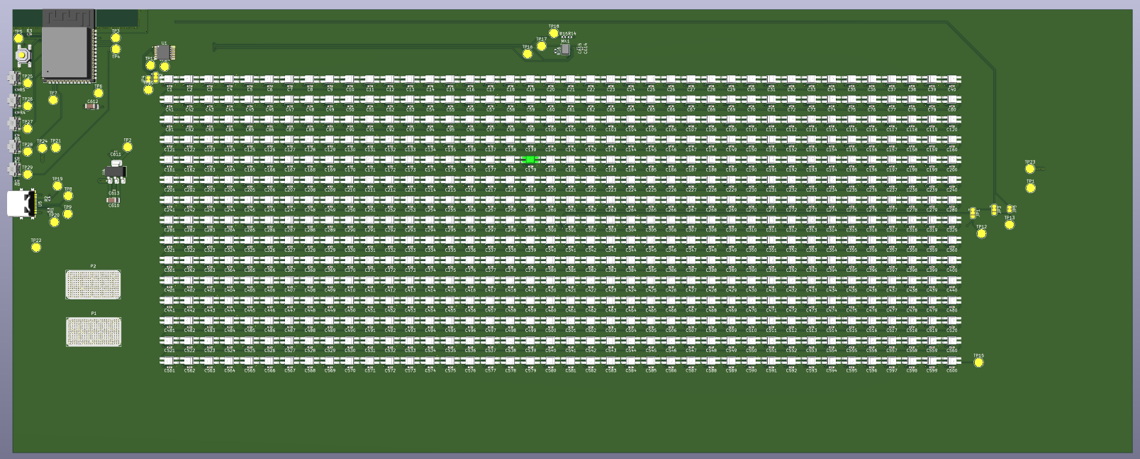 In progress 3D model